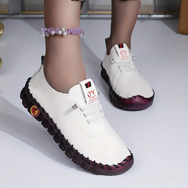 LP | SCARPE DA GINNASTICA CASUAL A TINTA UNITA PER DONNA