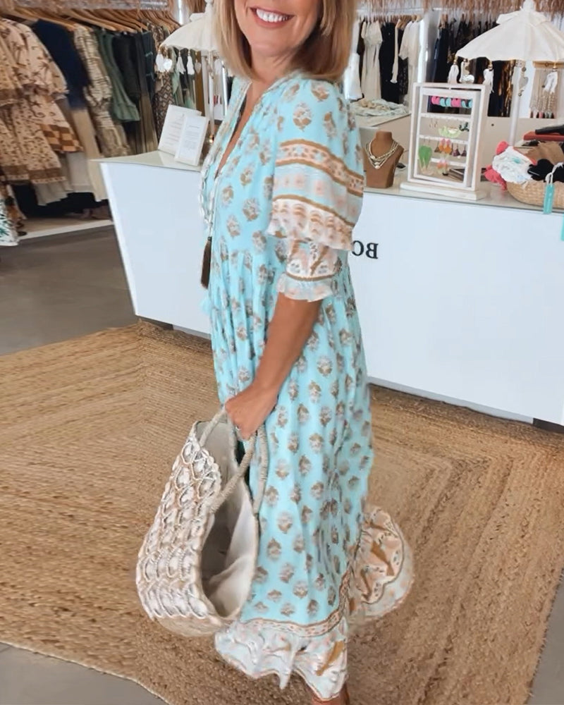 LP | Maxi abito boho-chic