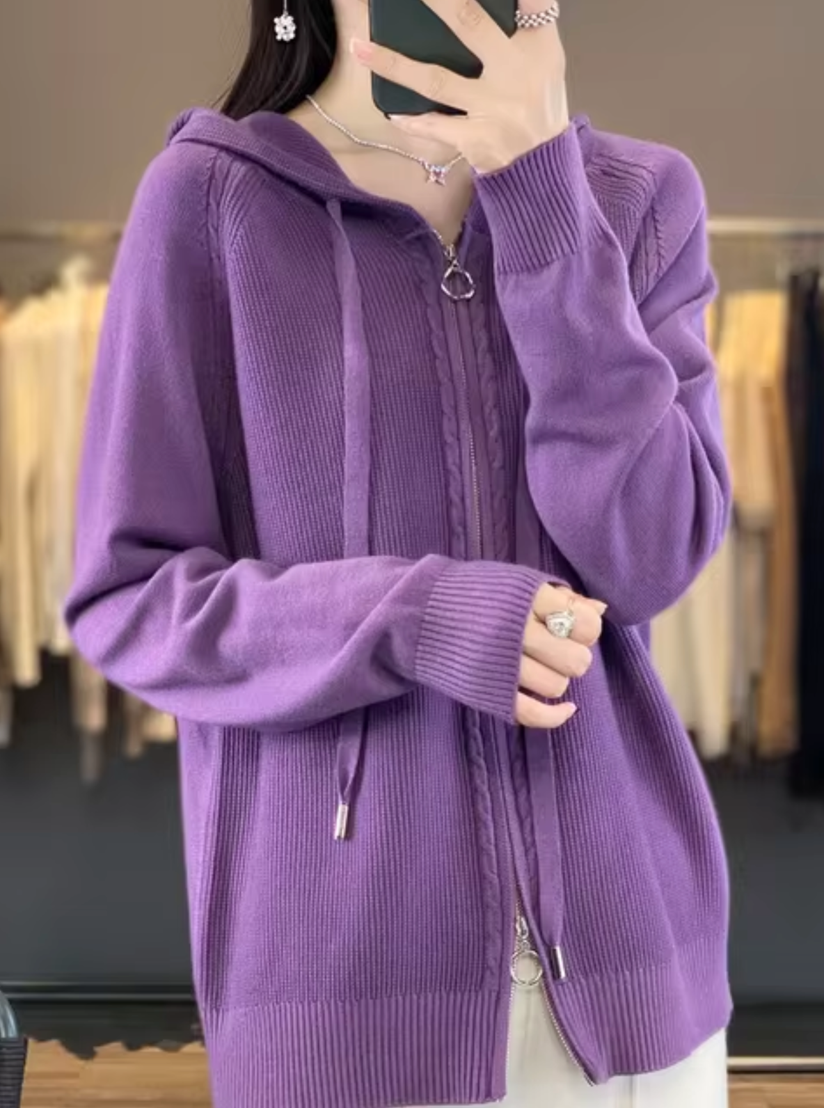 LP | Cardigan invernale rilassato ed elegante