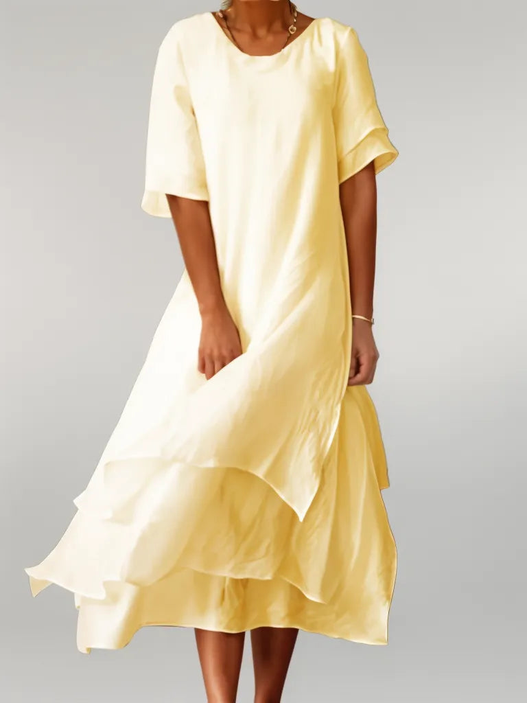 LP | Elegante abito midi a strati per tutte le occasioni