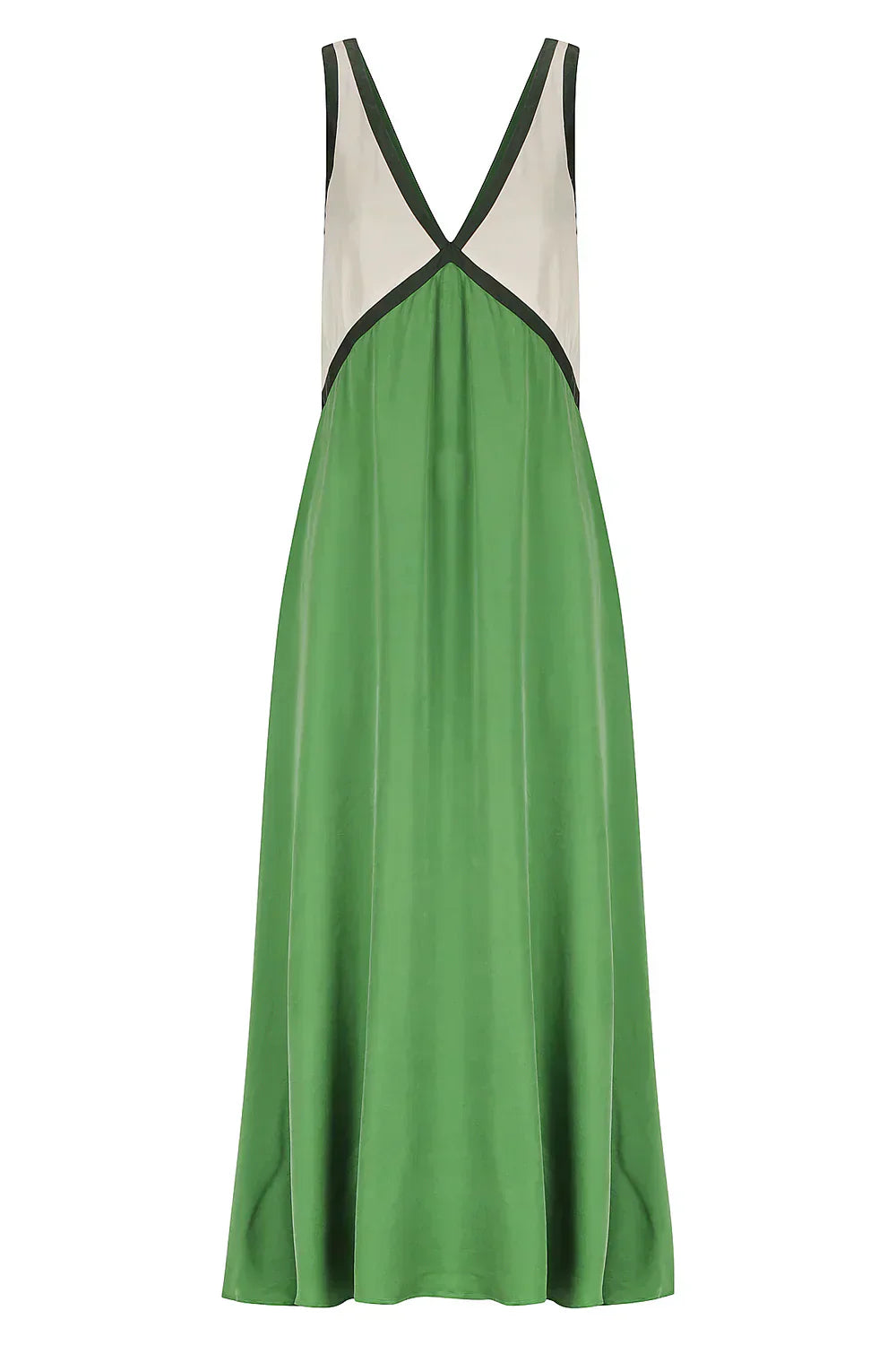 LP | Maxi abito leggero con scollo a V