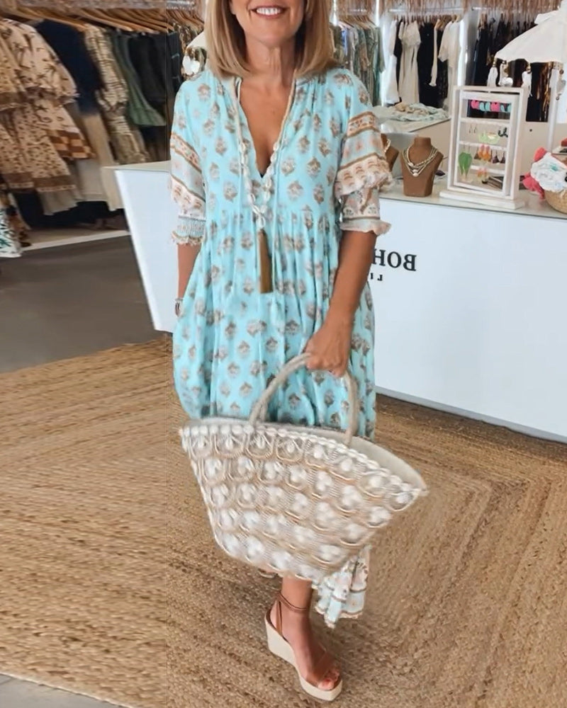 LP | Maxi abito boho-chic
