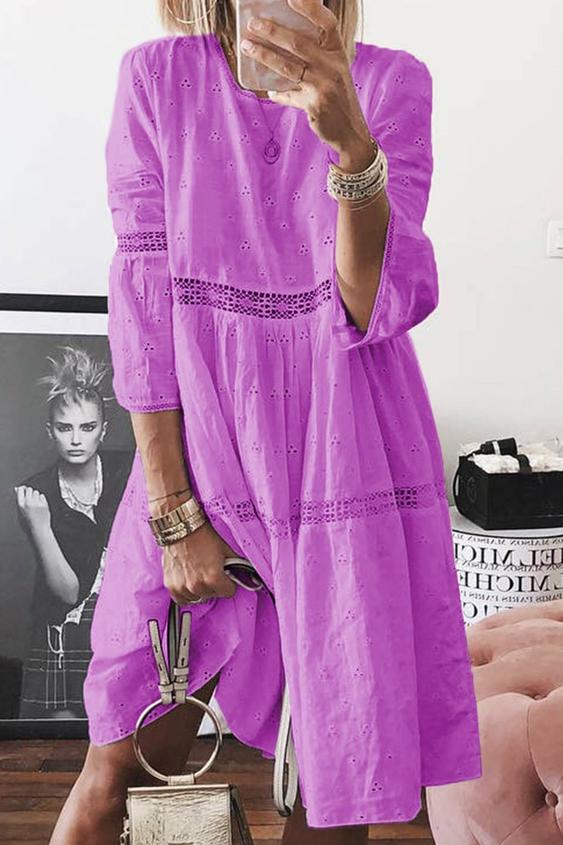 LP | Abito midi in pizzo