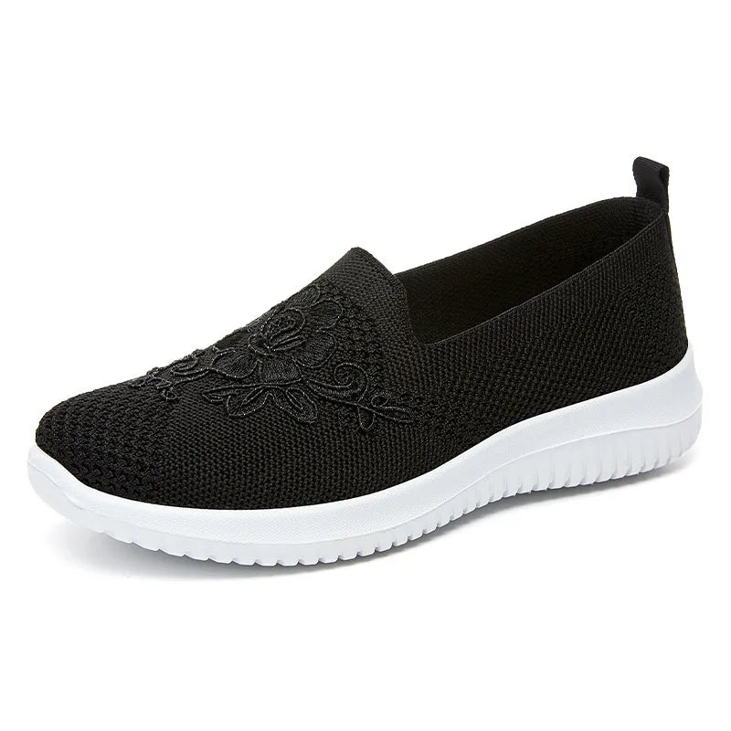 LP | Day 49% OFF - Scarpe da ginnastica da passeggio casual con ricamo a maglia da donna