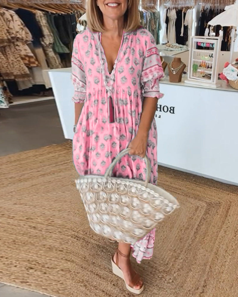 LP | Maxi abito boho-chic
