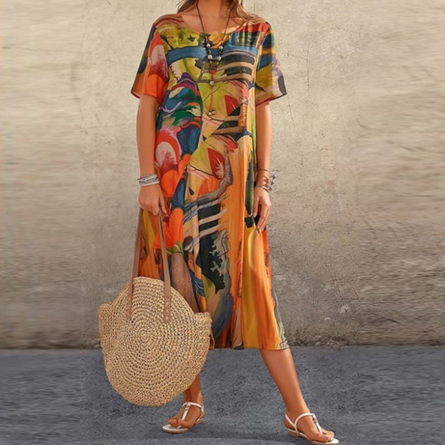 LP | Maxi abito off-the-shoulder senza sforzo