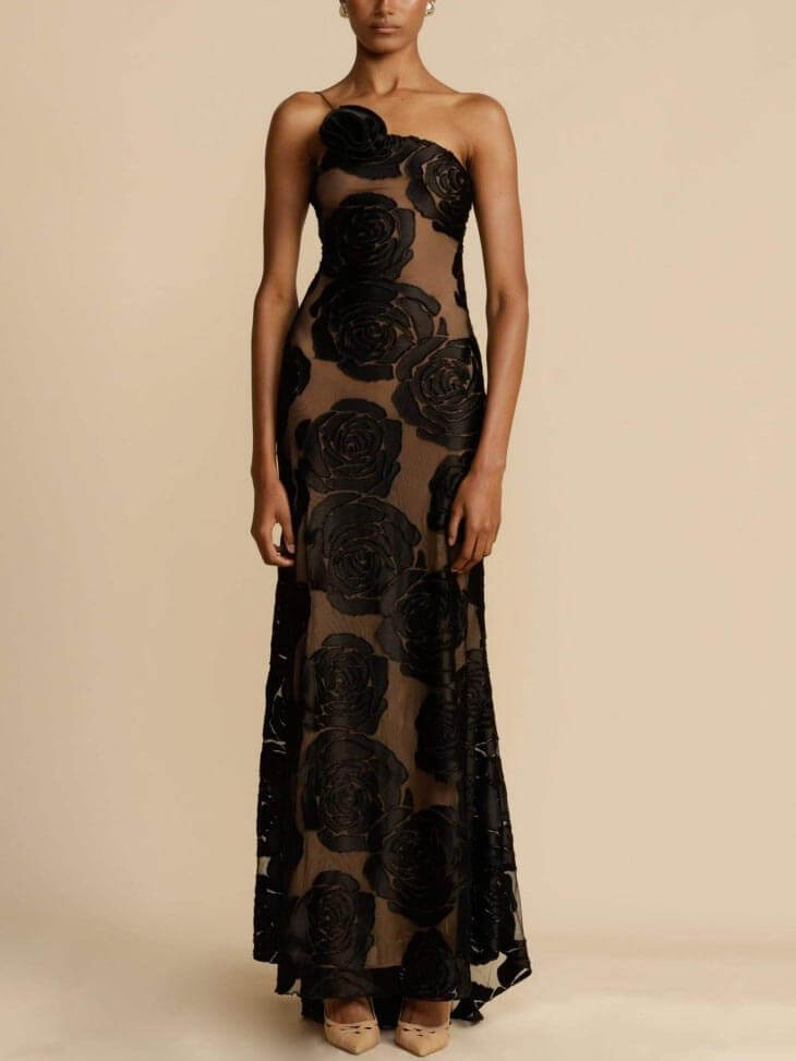 LP | Sara : Maxi abito floreale
