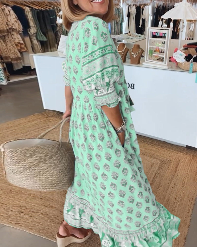 LP | Maxi abito boho-chic