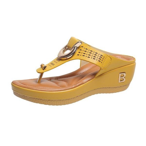 LP | - Sandali con plateau in pelle