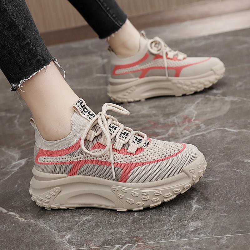 LP | SCARPE DA GINNASTICA ORTOPEDICHE DI TENDENZA IN TESSUTO A MAGLIA