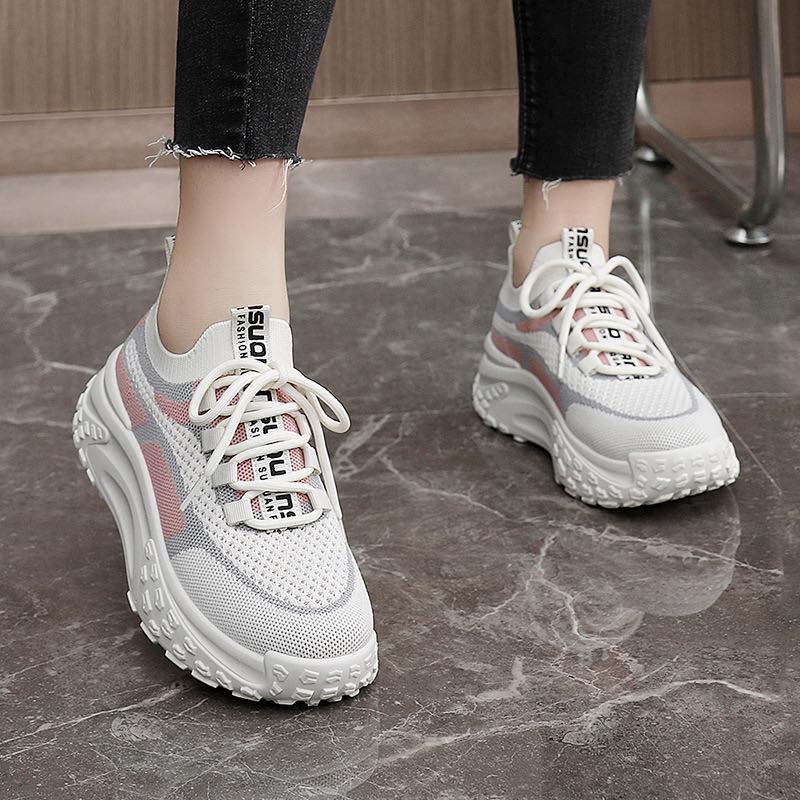 LP | SCARPE DA GINNASTICA ORTOPEDICHE DI TENDENZA IN TESSUTO A MAGLIA