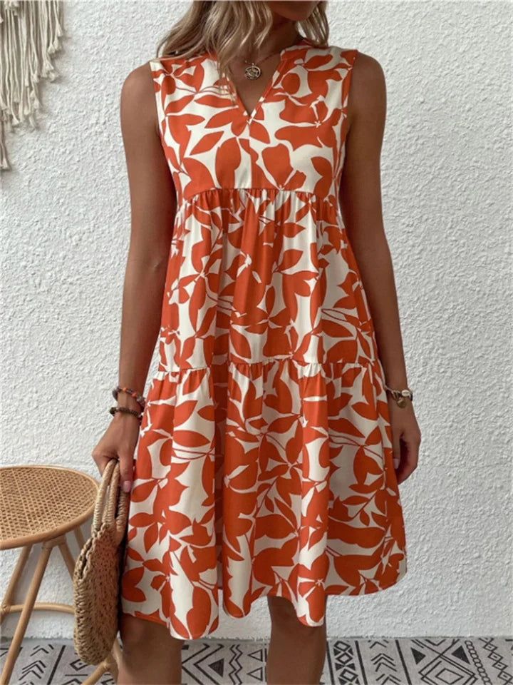 LP | abito midi floreale da donna