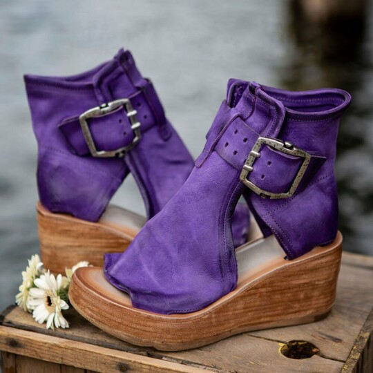 LP | Sandali con zeppa Boho
