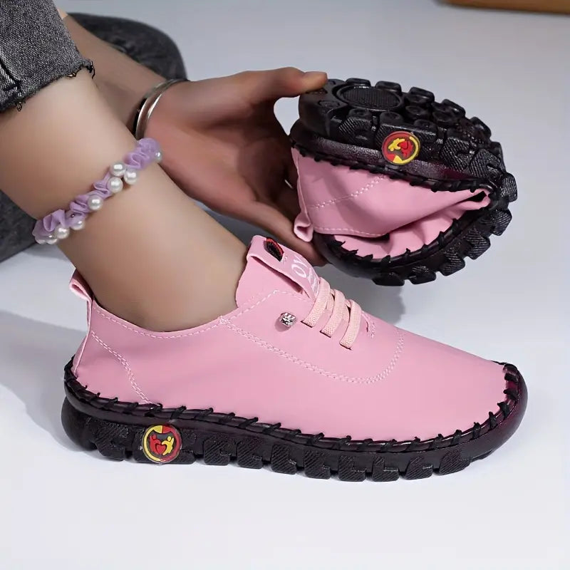 LP | SCARPE DA GINNASTICA CASUAL A TINTA UNITA PER DONNA