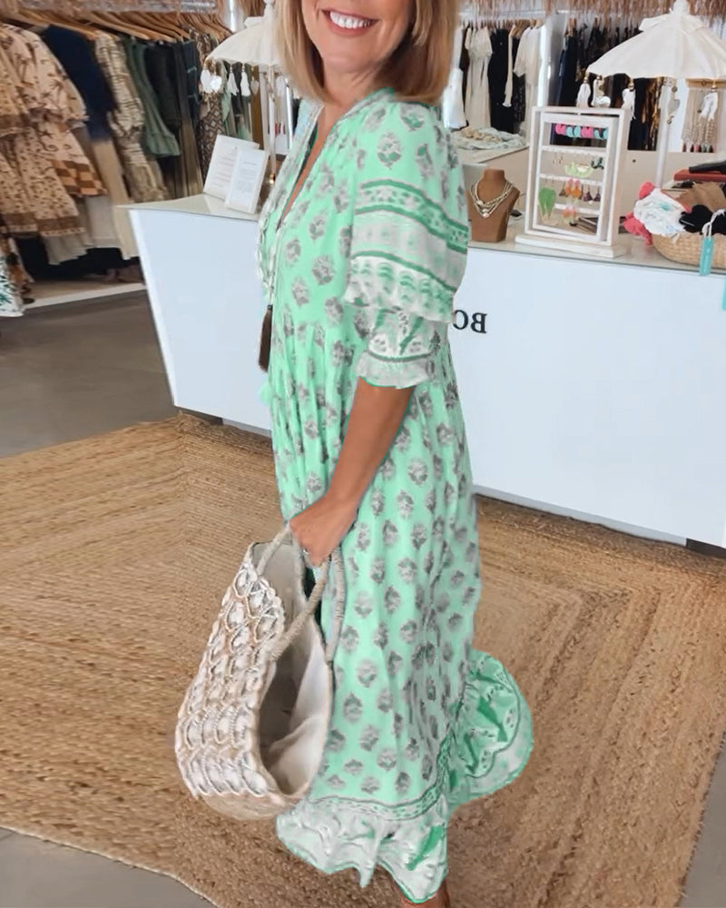 LP | Maxi abito boho-chic