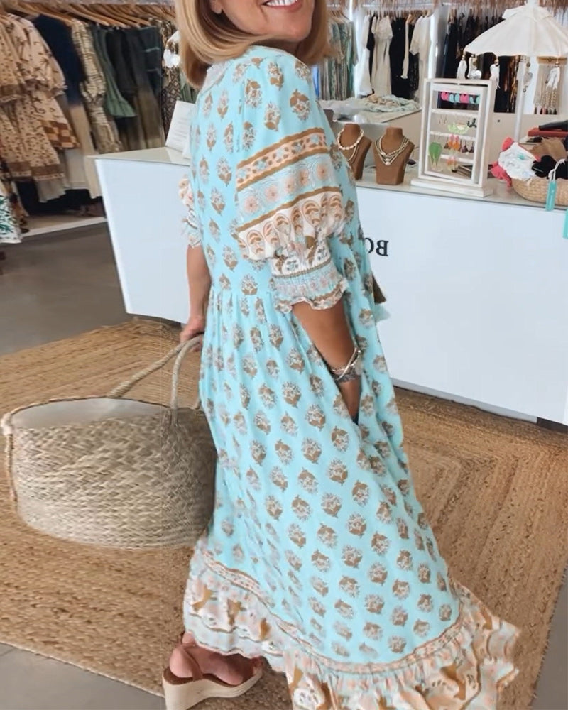 LP | Maxi abito boho-chic