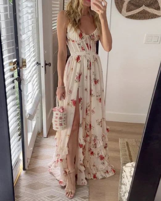 LP | Maxi abito floreale elegante