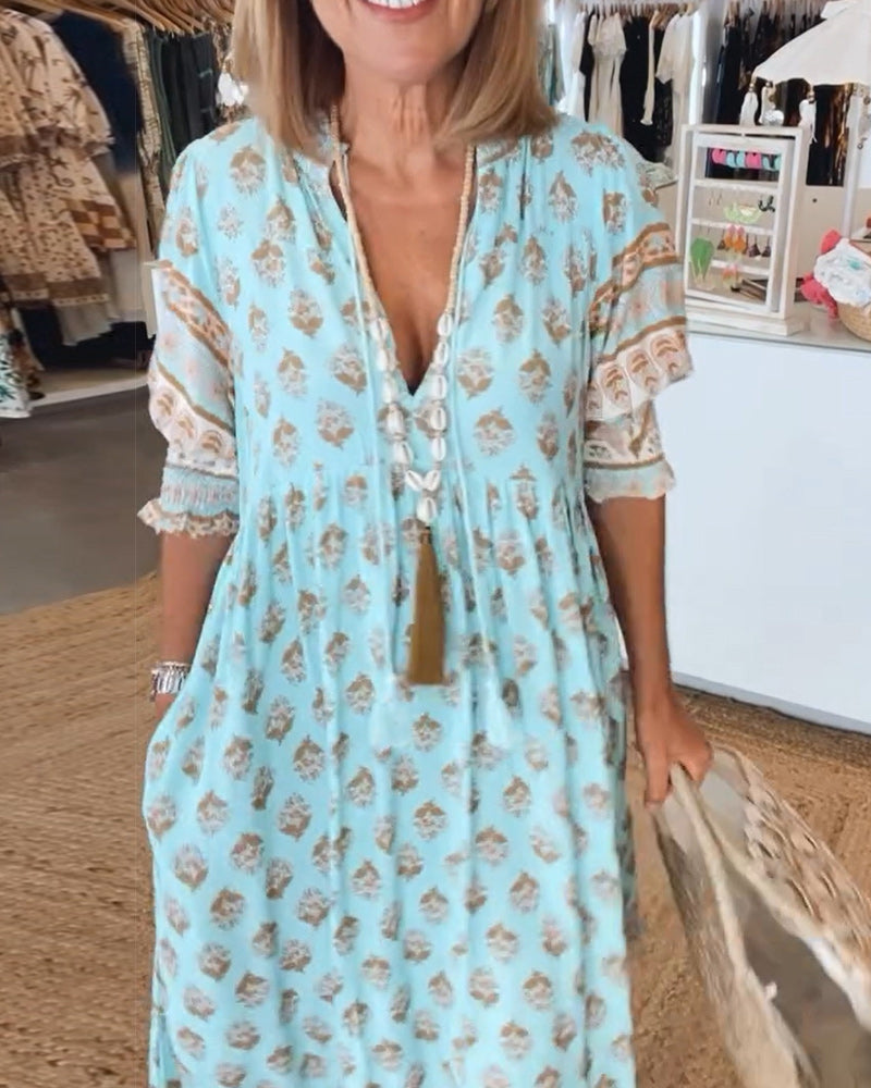 LP | Maxi abito boho-chic