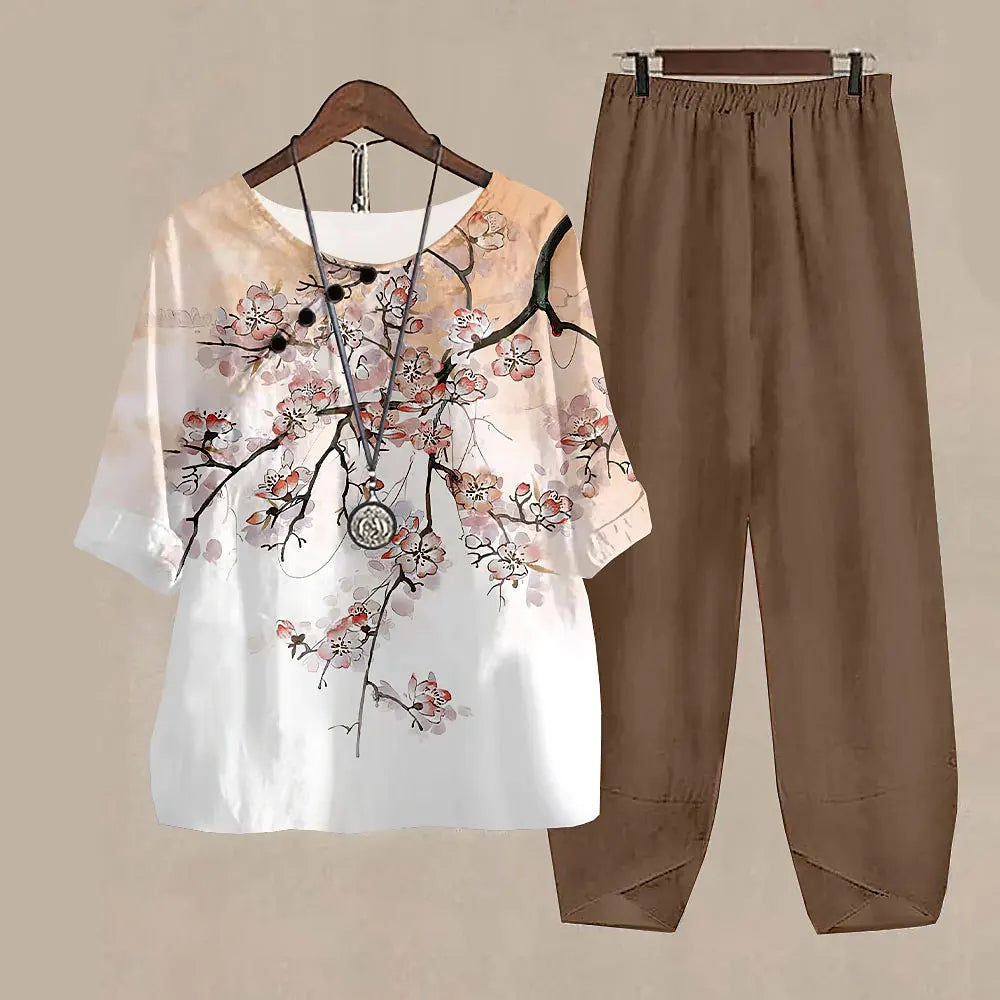 LP | Camicetta e pantaloni eleganti e di tendenza