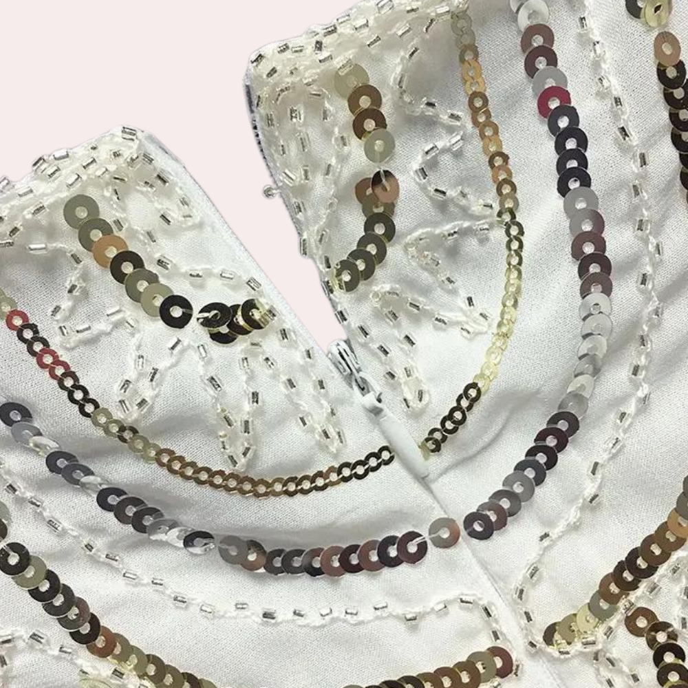 LP | Mini abito estivo di paillettes glamour per le donne