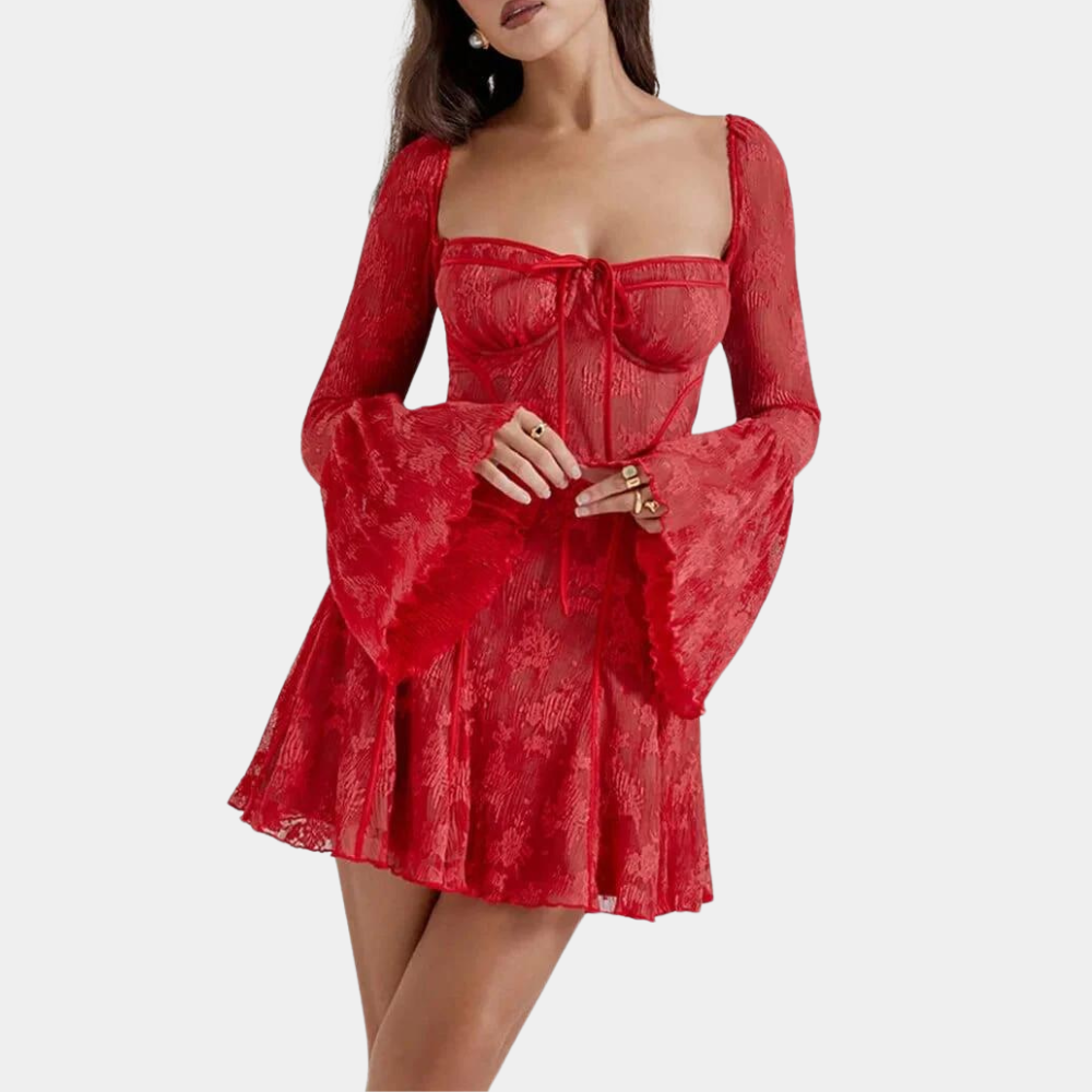 LP | Romantico mini abito estivo in pizzo