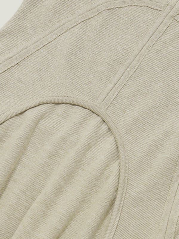 LP | Mini abito bodycon patchwork senza maniche