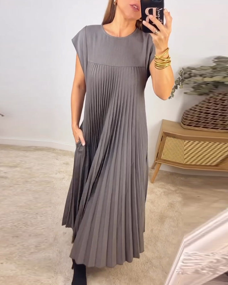LP | Maxi abito elegante a pieghe