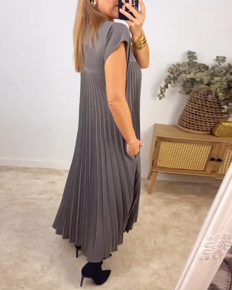 LP | Maxi abito elegante a pieghe