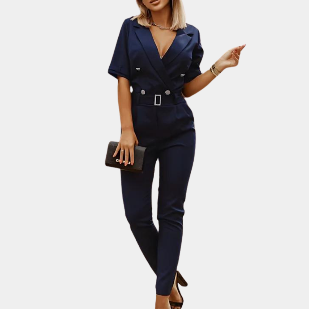 LP | Tuta elegante da donna con scollo a V per l'estate