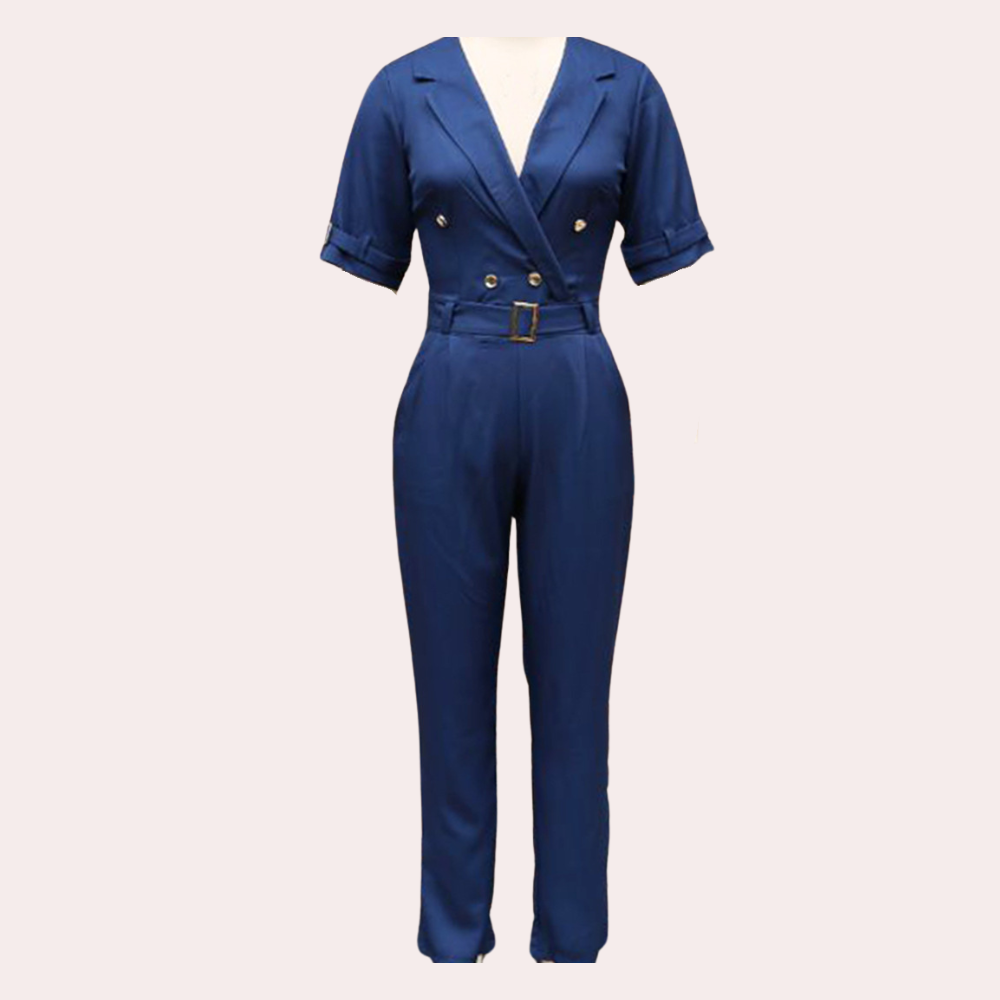 LP | Tuta elegante da donna con scollo a V per l'estate