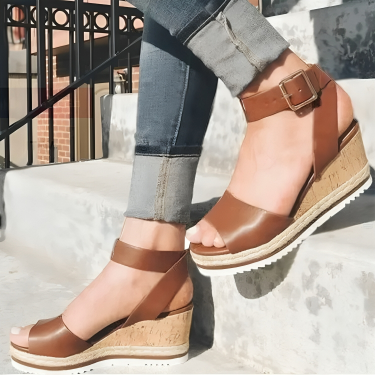 LP | | Sandali eleganti con zeppa