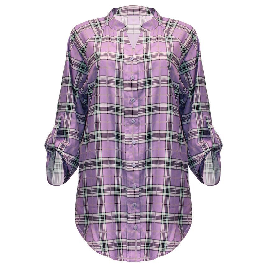 LP | mini abito camicia a scacchi CA23