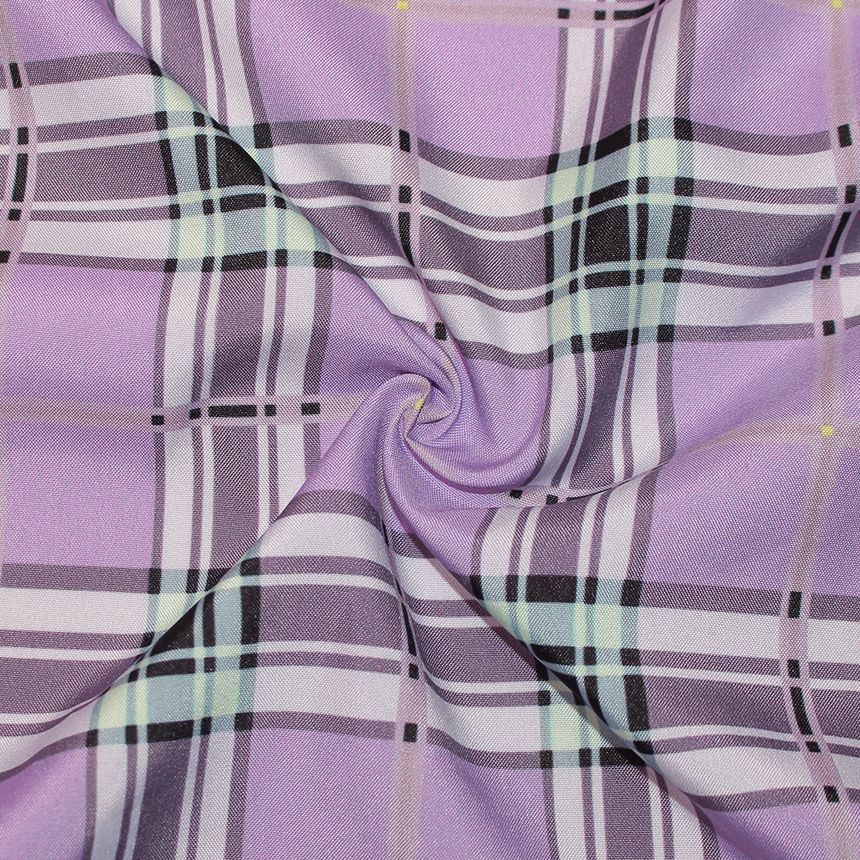 LP | mini abito camicia a scacchi CA23