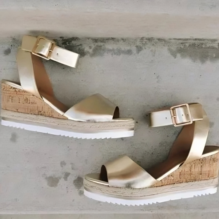 LP | | Sandali eleganti con zeppa