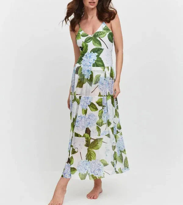 LP | Elegante costume da bagno floreale con gonna