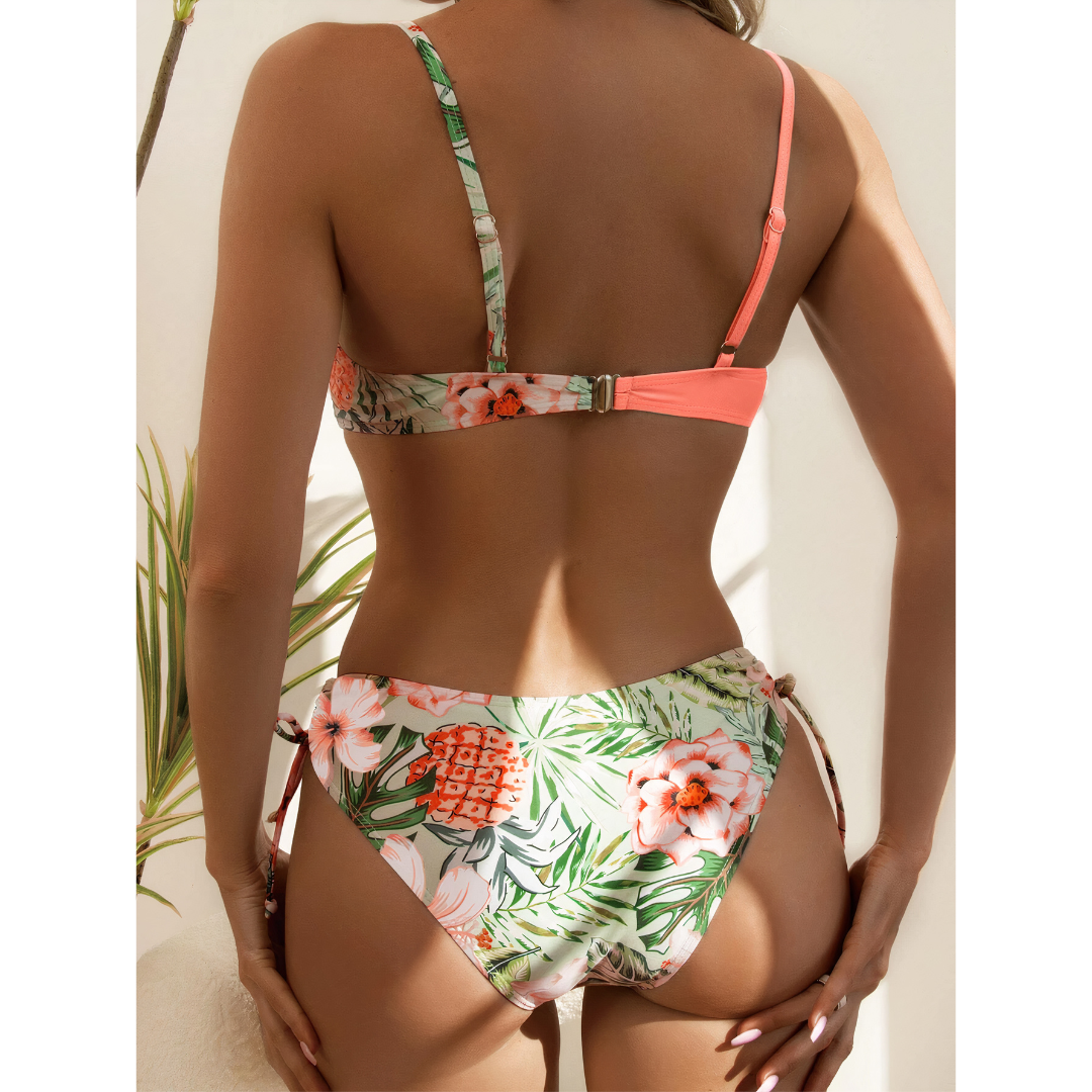 LP | Bikini con stampa floreale