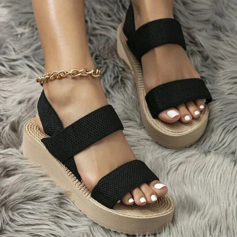 LP | | Sandali eleganti con zeppa per il massimo comfort