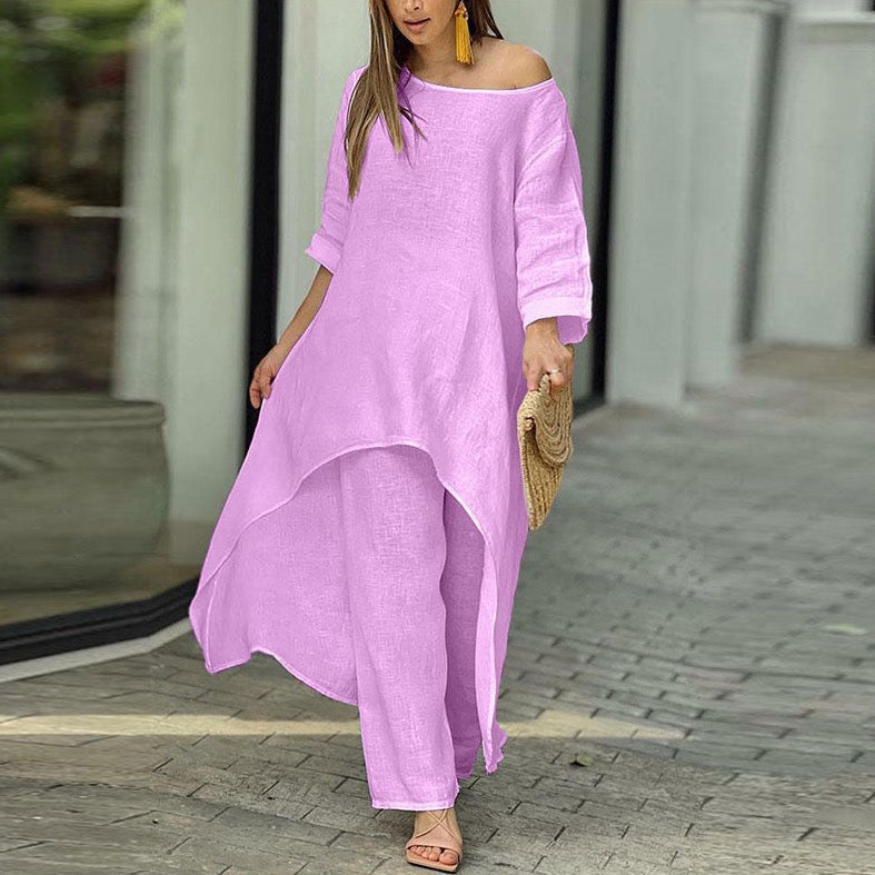 LP | Camicia e pantaloni freschi ed eleganti