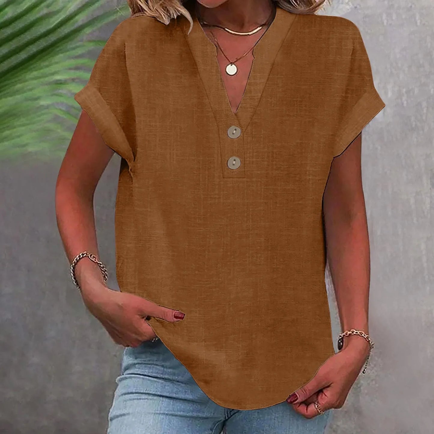 Moderno e minimalista Camicia