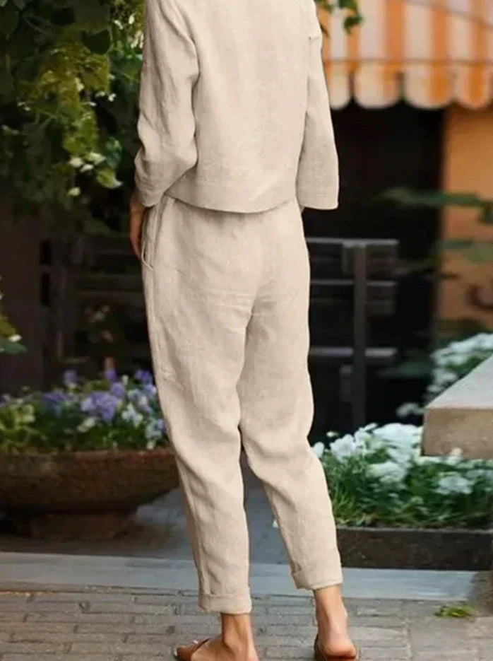 LP | Completo rilassato ed elegante di top e pantaloni
