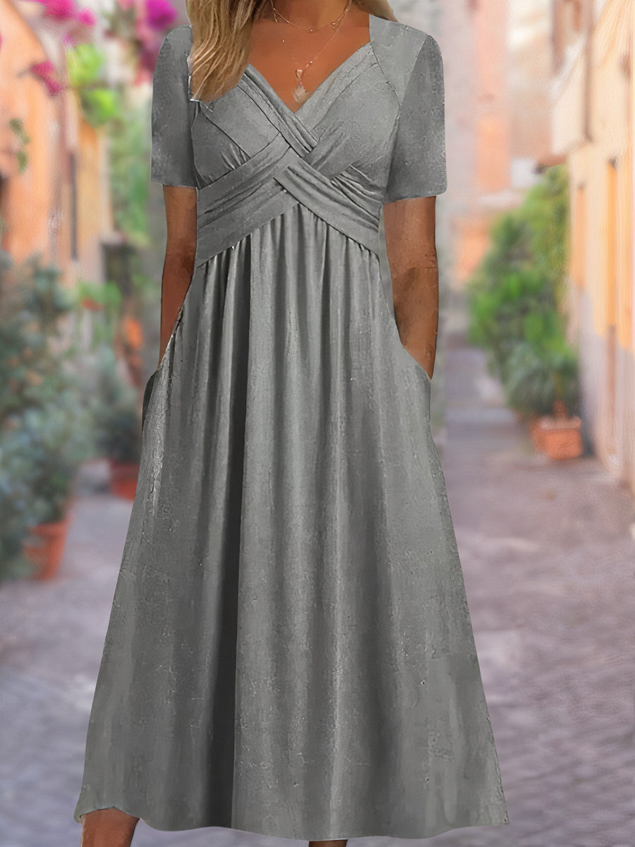 LP | Abito midi con tasche laterali