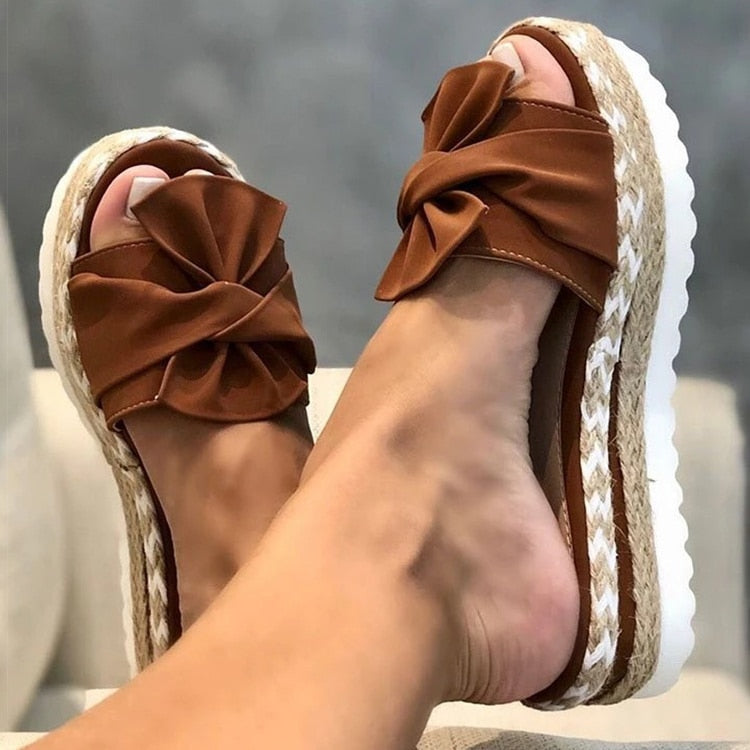LP | | Sandali estivi di tendenza con fiocco