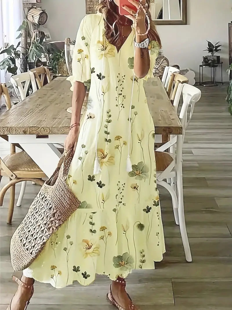 LP | Maxi abito da donna, elegante e lusinghiero