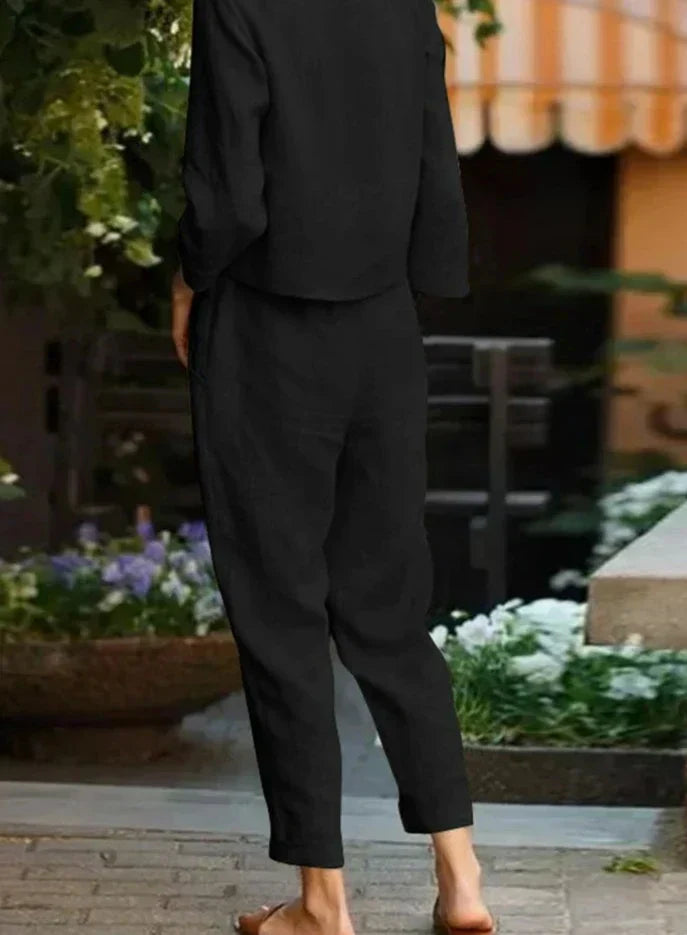 LP | Completo rilassato ed elegante di top e pantaloni