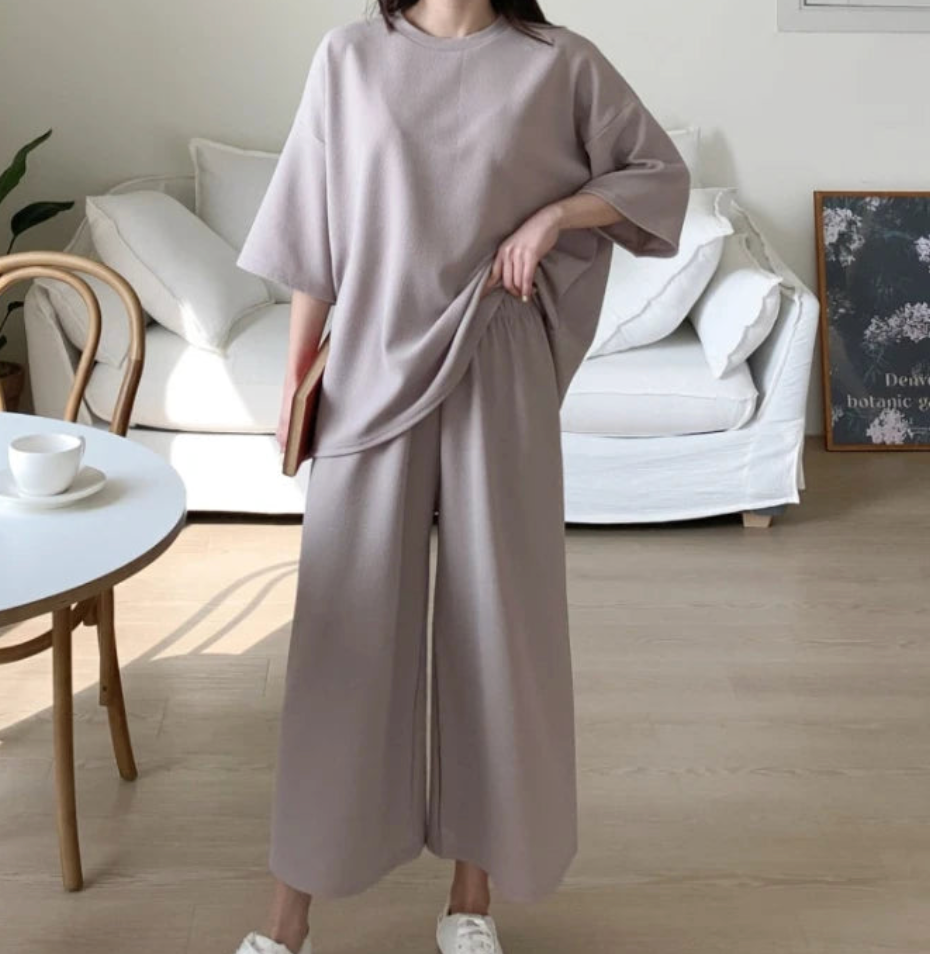 LP | Set camicia e pantaloni rilassato e arioso