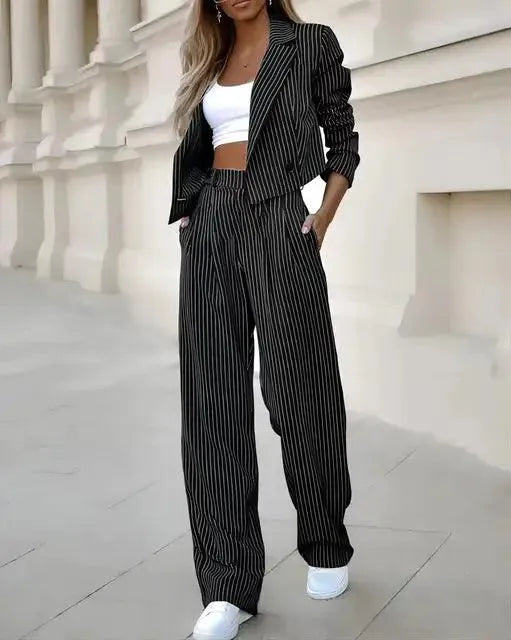 LP | Blazer elegante da donna con pantaloni coordinati