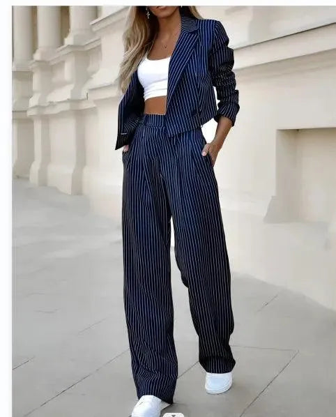 LP | Blazer elegante da donna con pantaloni coordinati