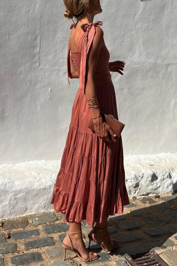 LP | Abito midi con piastrelle Rocio