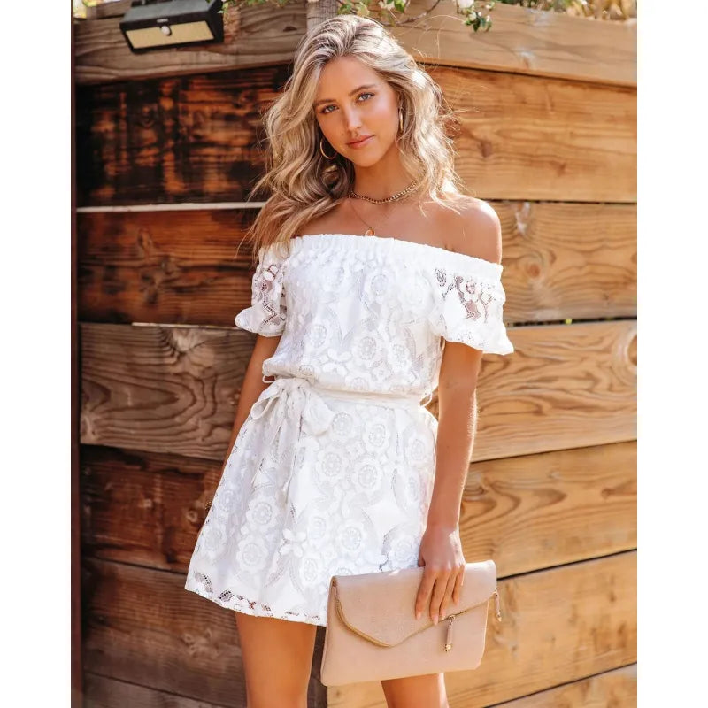 LP | Mini abito in pizzo