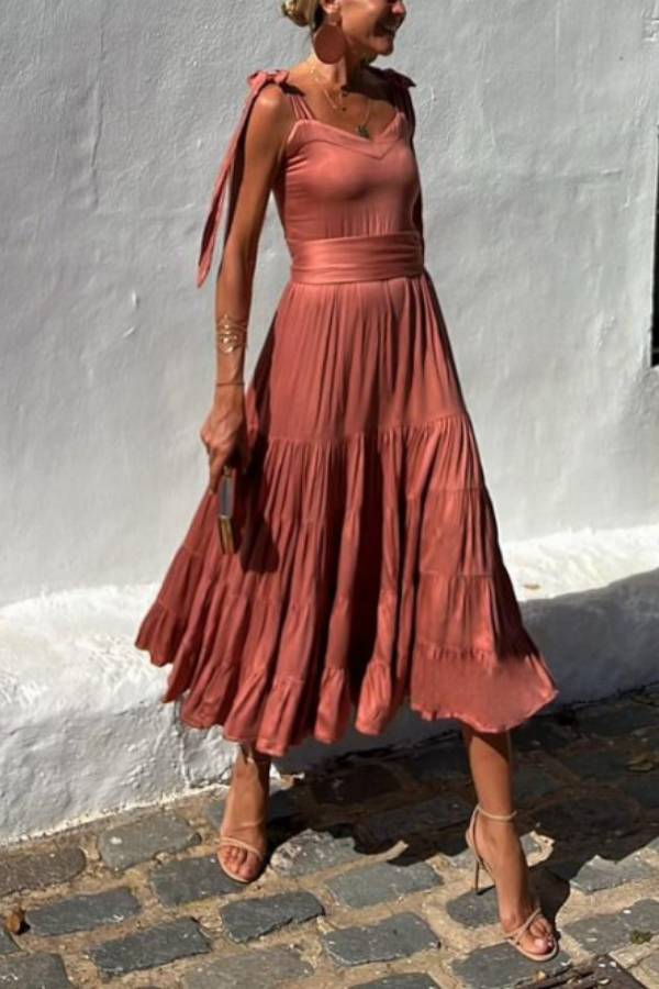 LP | Abito midi con piastrelle Rocio